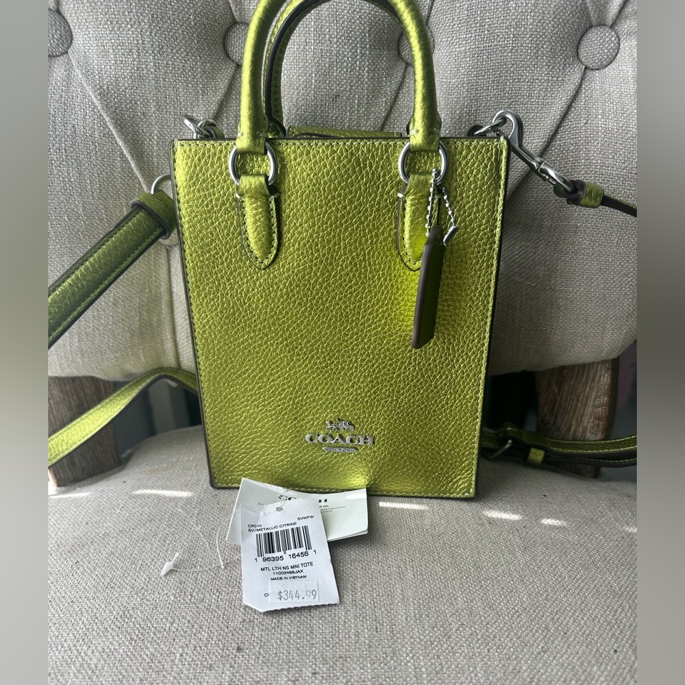 Coach mini tote